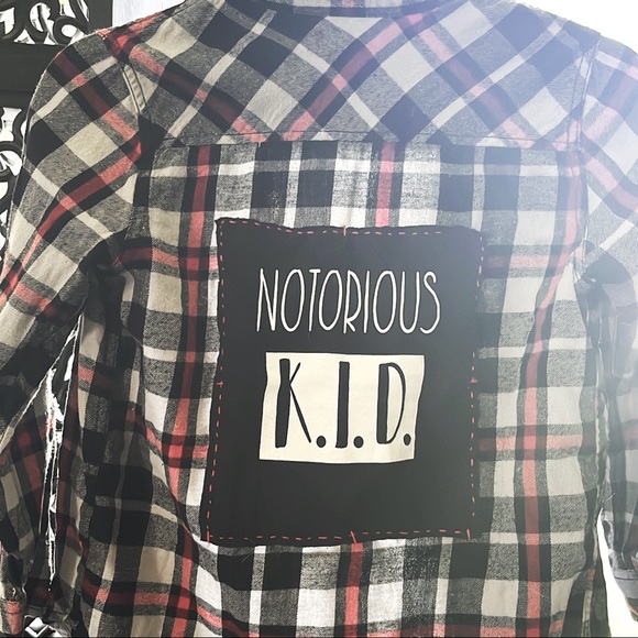 Notorious Kid flannel shirt - Picture 1 of 1